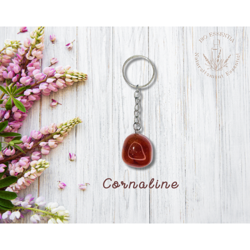 Porte Clés Cornaline 
