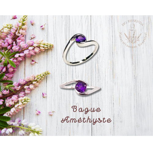 Ring Lilly Amethyste (zilver 925)